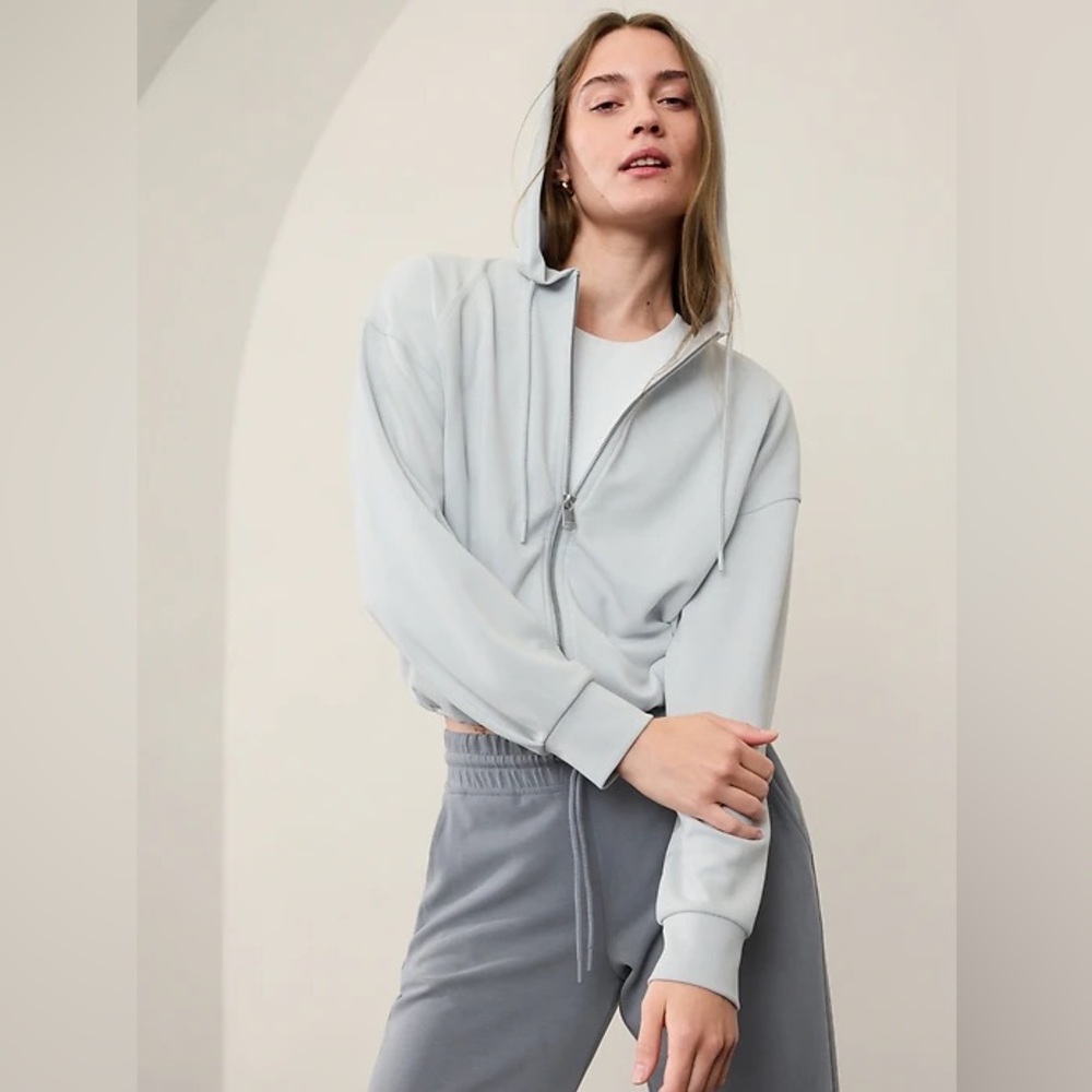 Athleta seasoft full zip hoodie